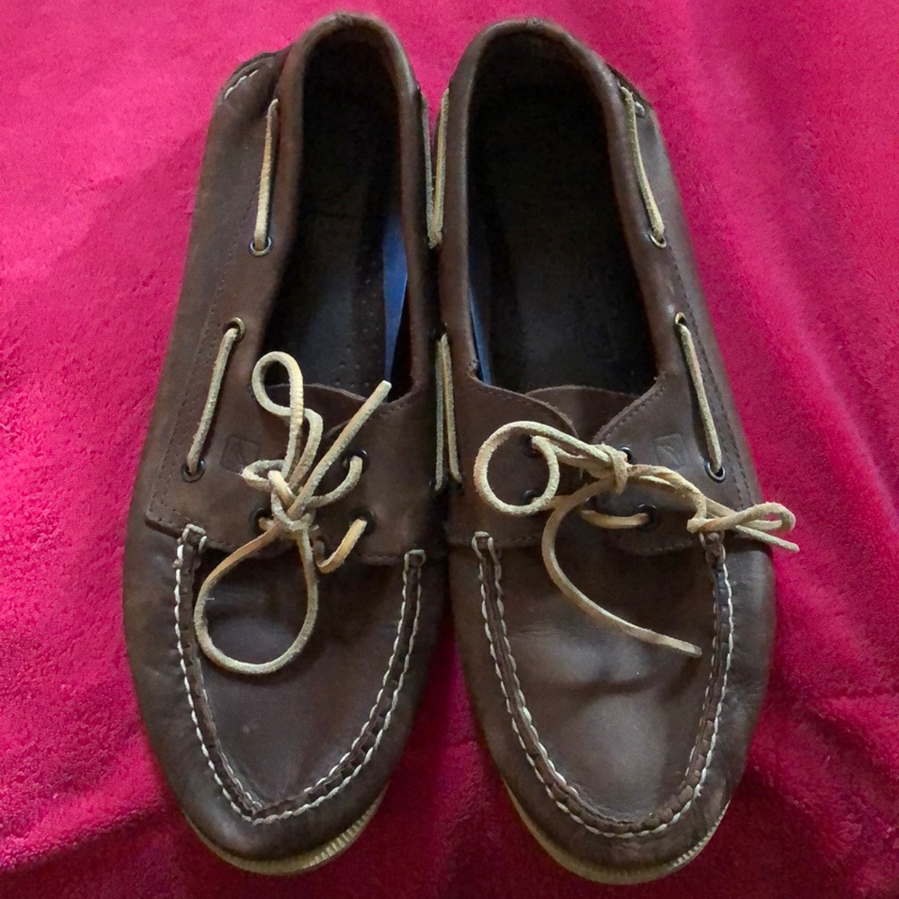Men’s Leather Sperry Topsiders. Size 12